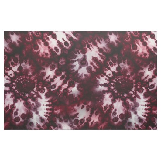 Tissu Tie-dye Violet Amarante (Yard)