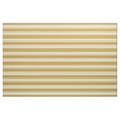 Tissu Tige d'or foncé et lignes blanches (Fat Quarter)