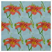 Tissu Tiger Daylily (Échantillon)