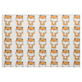 Tissu Tigre adorable (Fat Quarter)