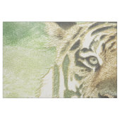 Tissu tigre métallique (Fat Quarter)