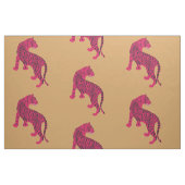 Tissu Tigre rose , Chat sauvage (Yard)