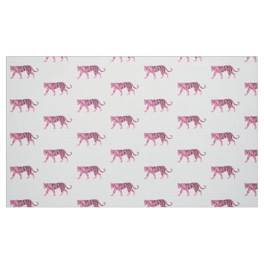 Tissu Tigres roses (Fat Quarter)