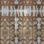 Tissu tiki aloha (Carreau)