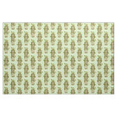 Tissu Tiki de tabagisme (Fat Quarter)