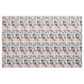Tissu timbre girly coloré (Yard)