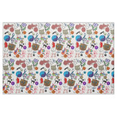 Tissu timbre girly coloré (Fat Quarter)