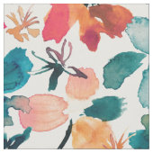 Tissu TIME DE L'ÎLE Aquarelle Flore tropicale (Fermer)