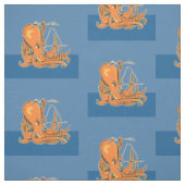 Tissu Tir à la pieuvre (Échantillon)