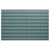 Tissu Tir à l'arc et flèche - Motif vert (Yard)