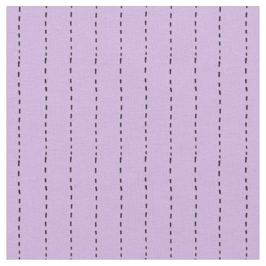 Tissu Tirets sur violet clair (Fermer)