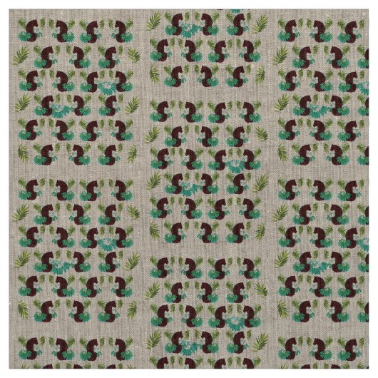 Tissu Tireur assis (Échantillon)