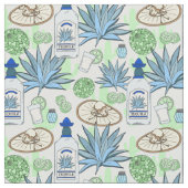 Tissu Tirs Tequila et Agave bleue (Fermer)