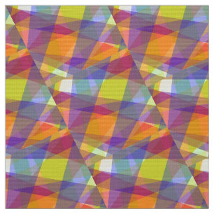Tissu Tissé Géométrique Léger - Polyester