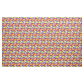 Tissu Tissé Géométrique Léger - Polyester (Yard)
