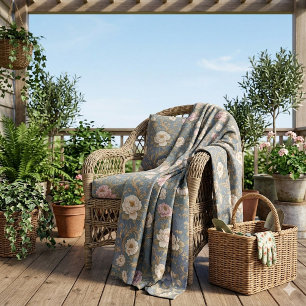 Tissu Tissus d'ameublement de jardin botanique d'art vic