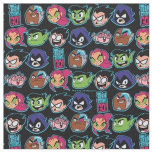 Tissu Titans Ados, allez ! Titans Motif en chef