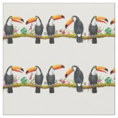 Tissu Toco Toucan Talk Toco Tropical (Fermer)
