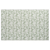 Tissu Toile botanique vert tendre (Yard)