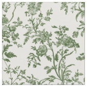 Tissu Toile botanique vert tendre (Fermer)