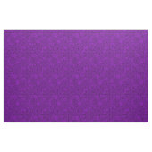 Tissu toile d'araignée violette d'halloween (Fat Quarter)