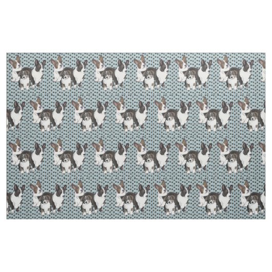 Tissu Toile de Cardigan Corgi (Yard)