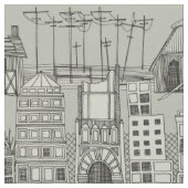 Tissu toile dystopique mono (Fermer)