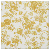 Tissu Toile Fleur de Moutarde (Échantillon)