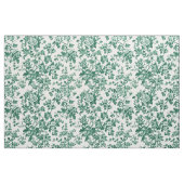 Tissu Toile Florale Verte Classique (Fat Quarter)
