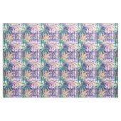 Tissu Toile Motif Palm Tree (Fat Quarter)
