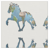 Tissu Tolt le monde (Fermer)