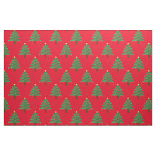 Tissu Tonnerre d'arbre de Noël