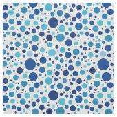 Tissu Tons de Pois bleus (Échantillon)