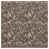 Tissu tons de terre géométrique 2 (Échantillon)