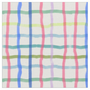 Tissu tons pastel plaid