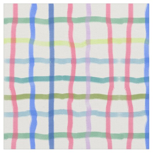 Tissu tons pastel plaid (Fermer)