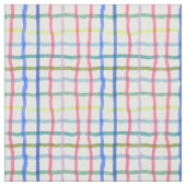 Tissu tons pastel plaid (Échantillon)