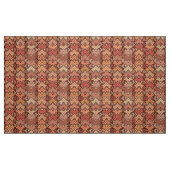 Tissu Tons tribaux d'impression, de brun, de rouille et (Fat Quarter)