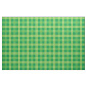 Tissu Tons verts Plaid Motif géométrique (Yard)