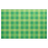 Tissu Tons verts Plaid Motif géométrique (Fat Quarter)