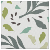 Tissu Tons verts Tropical Leafs Motif (fermé)