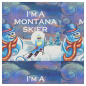 Tissu TOP Montana Skier (Fermer)