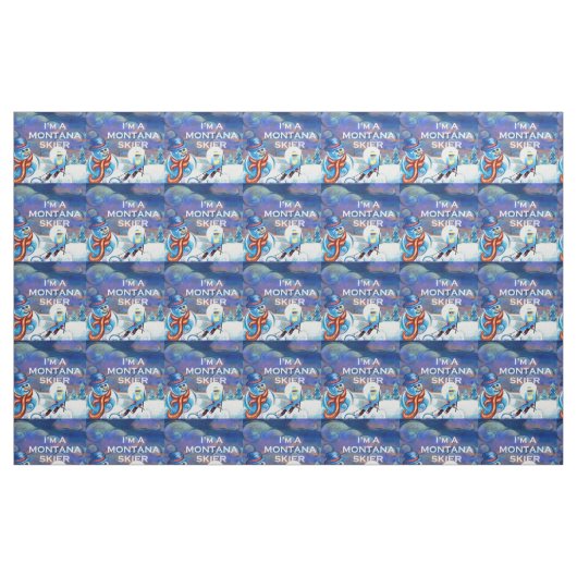 Tissu TOP Montana Skier (Fat Quarter)