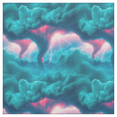 Tissu Tornades Nuages de tempête Éclair (Échantillon)