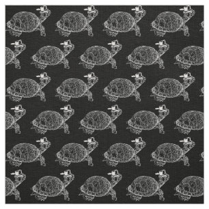 Tissu Tortue cherokee dans le casquette