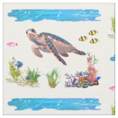 Tissu Tortue de mer (Détail)