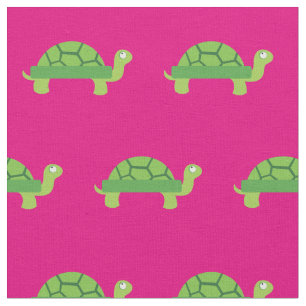 Tissu Tortue mignonne Enfant Nourrisson Pink Tortoise