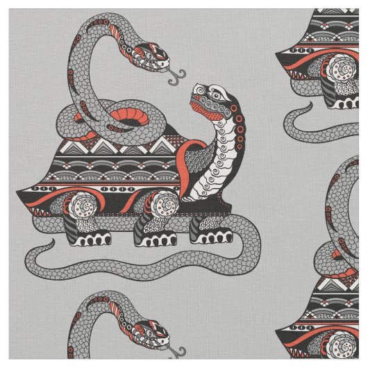 Tissu Tortue serrée (Fermer)