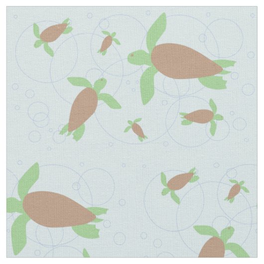 Tissu Tortues marines (Fermer)