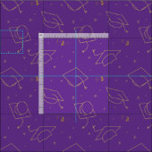 Tissu Toss de la casquette d'Arrière - plan violet (Carreau)